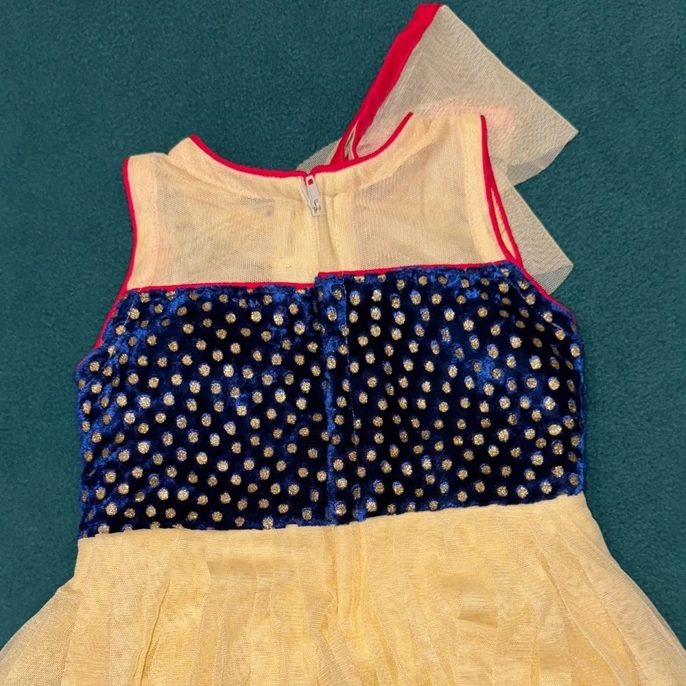 Indian Party Wear Embroidered Handmade Panjabi Suits for Infants